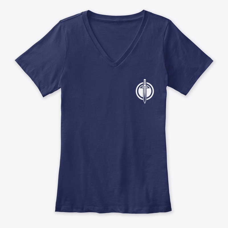 Women's V-neck - Warrior (small)