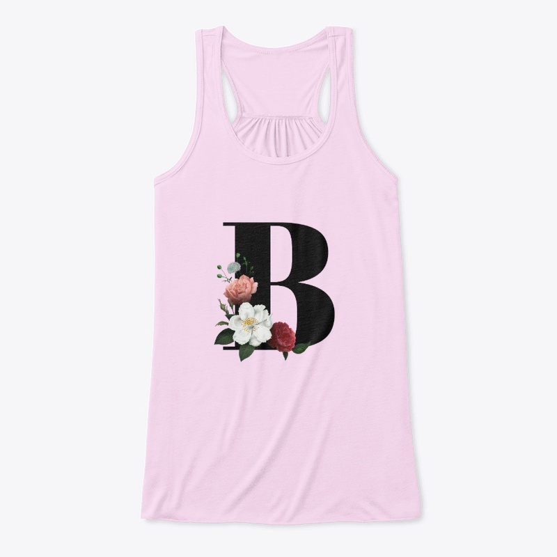 Floral Letter B