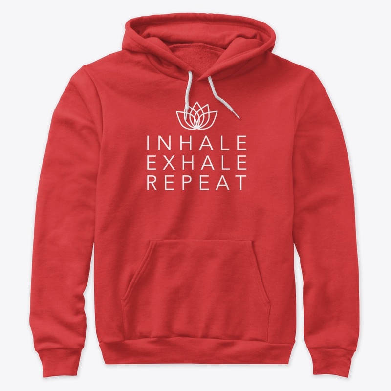Inhale - Exhale Lotus Flower Yoga Design