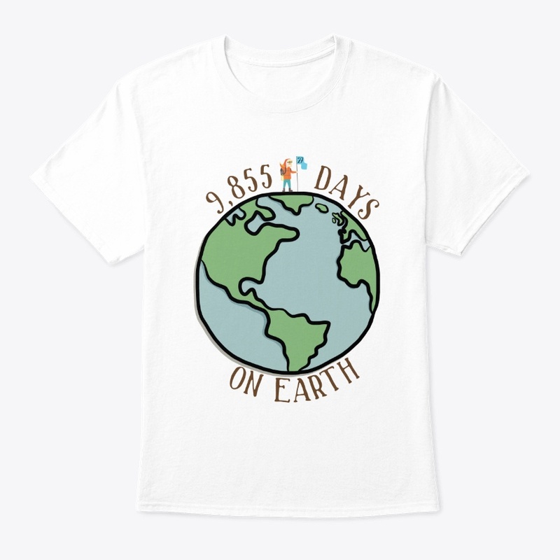 27 Years Old - 9,855 Days on Earth Shirt