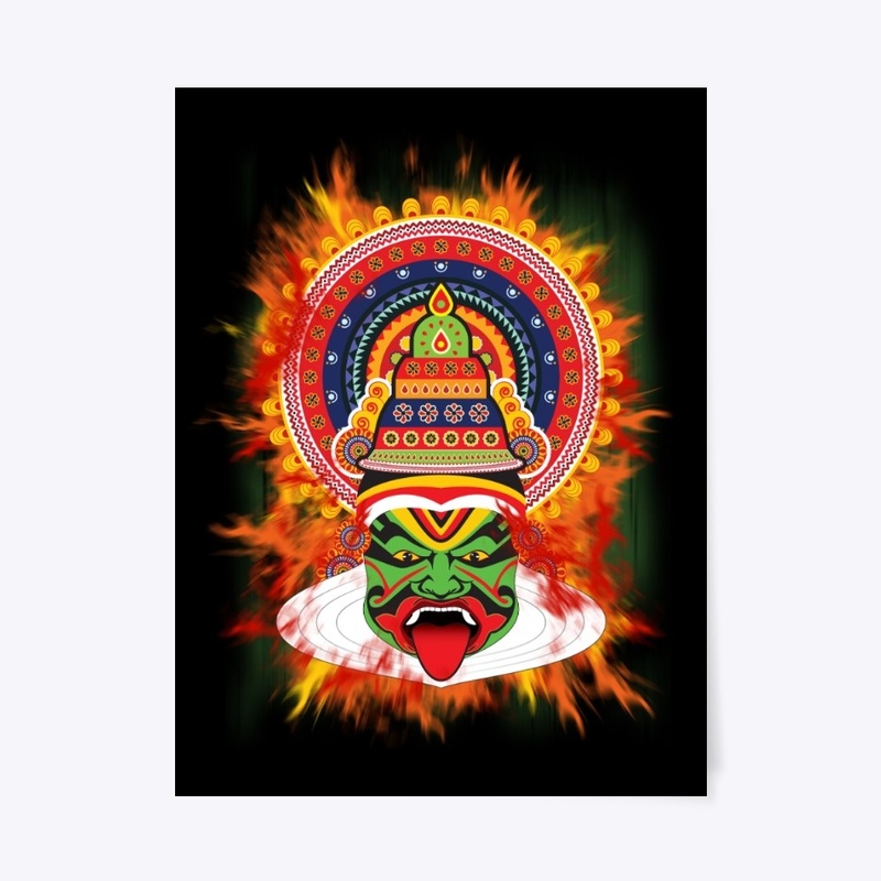 Kathakali - A classical dance art form.