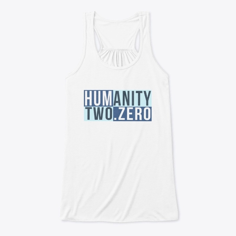 Humanity TWO ZERO Hoodie (White)