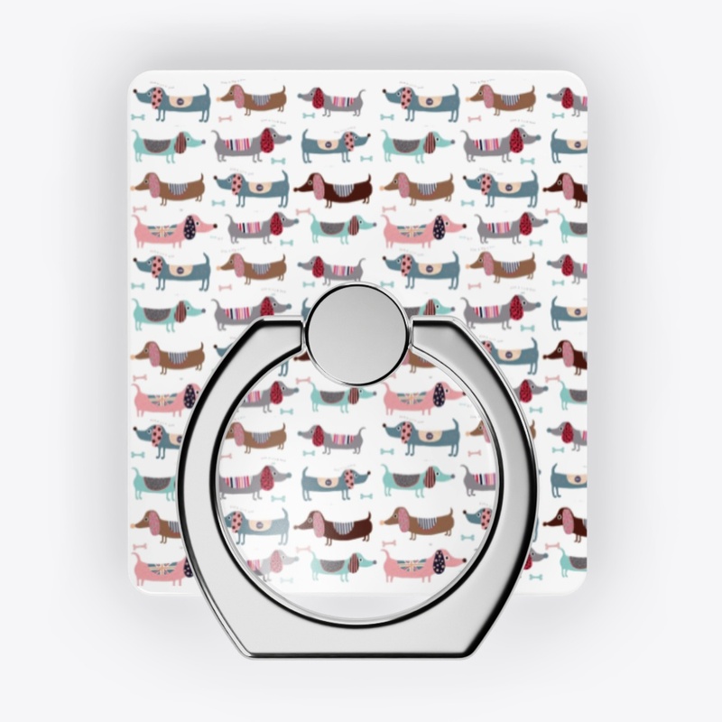 Cute Dachshund Face Mask