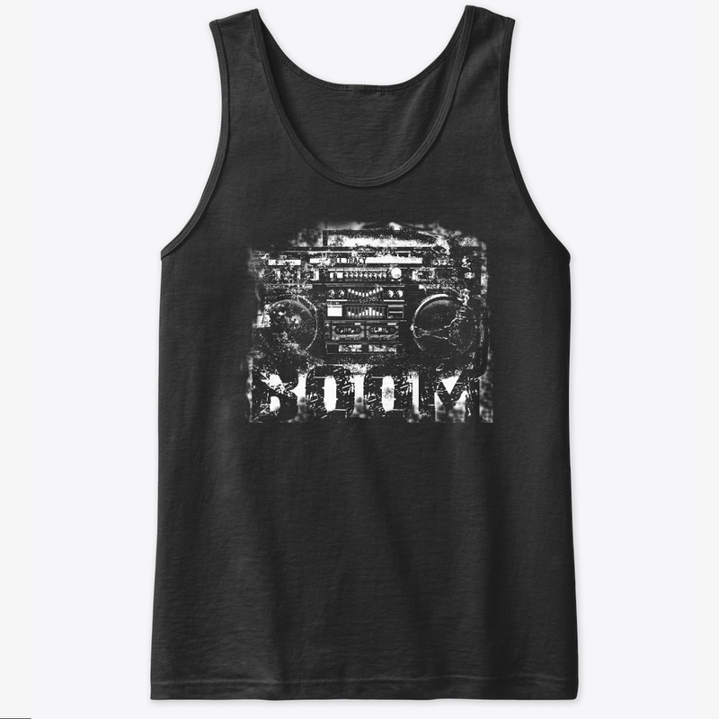 BOOM Ghetto Blaster Art