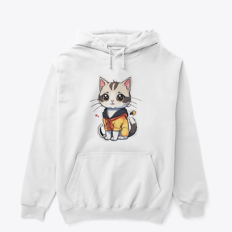 Cute Cartoon Cat Sticker