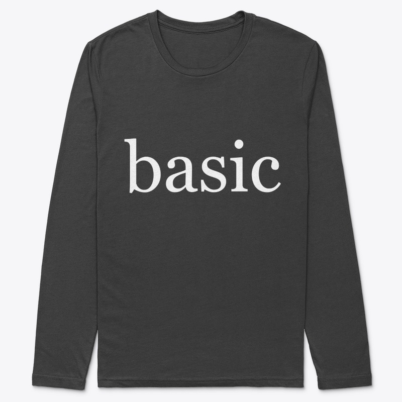 Basic Written in White