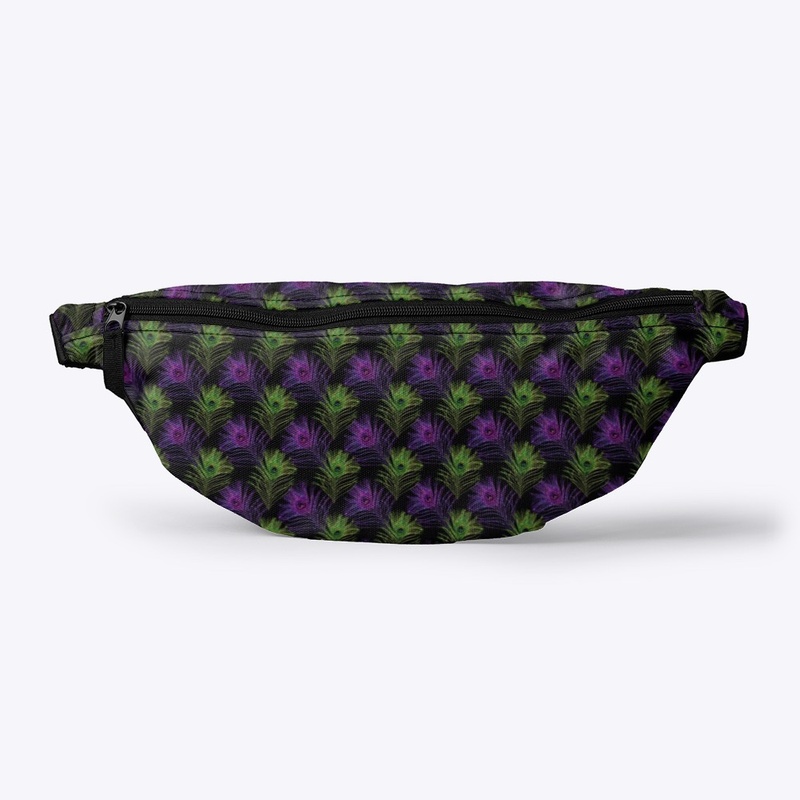 Mardi Gras Peacock Feather Dress