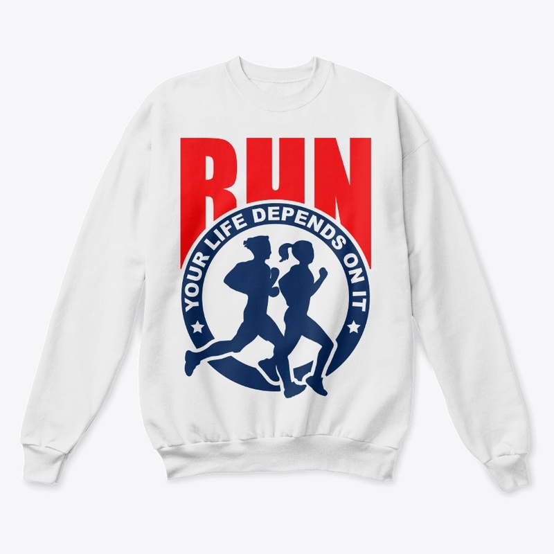 Run 1 - Red and Navy