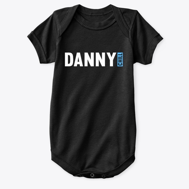 Danny Chill (Blue Vert), White on Black