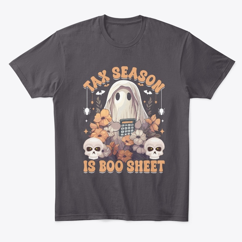 Funny Ghost Tax Season Halloween Shirt