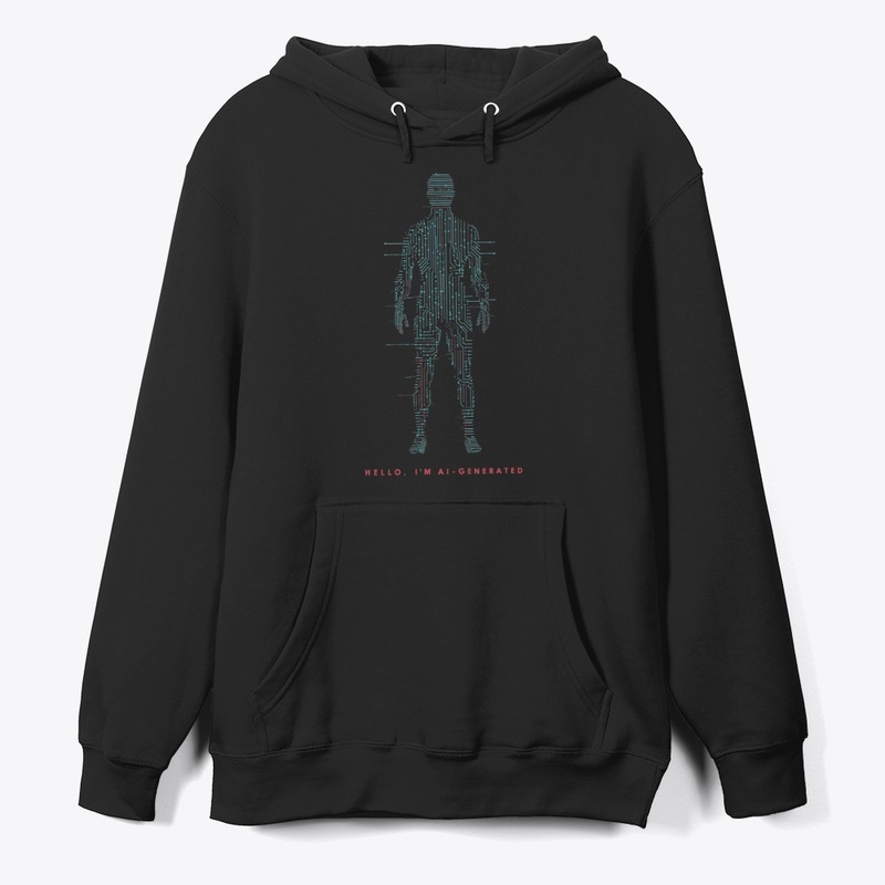Hello, I’m AI-Generated – Futuristic 