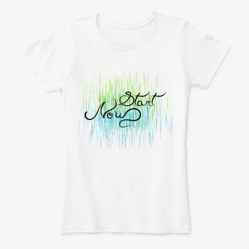Art Lettering: "Start Now"