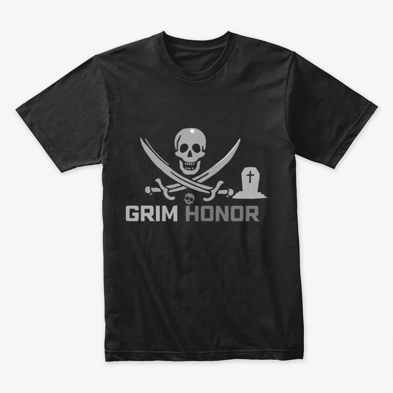 Grim Honor – Skull Warrior Graphic Tee