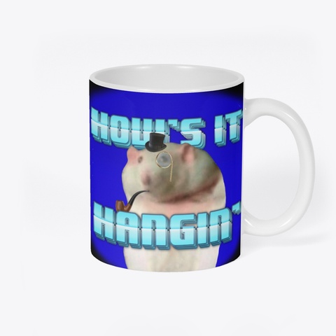 How's It Hangin' Black T-Shirt Back