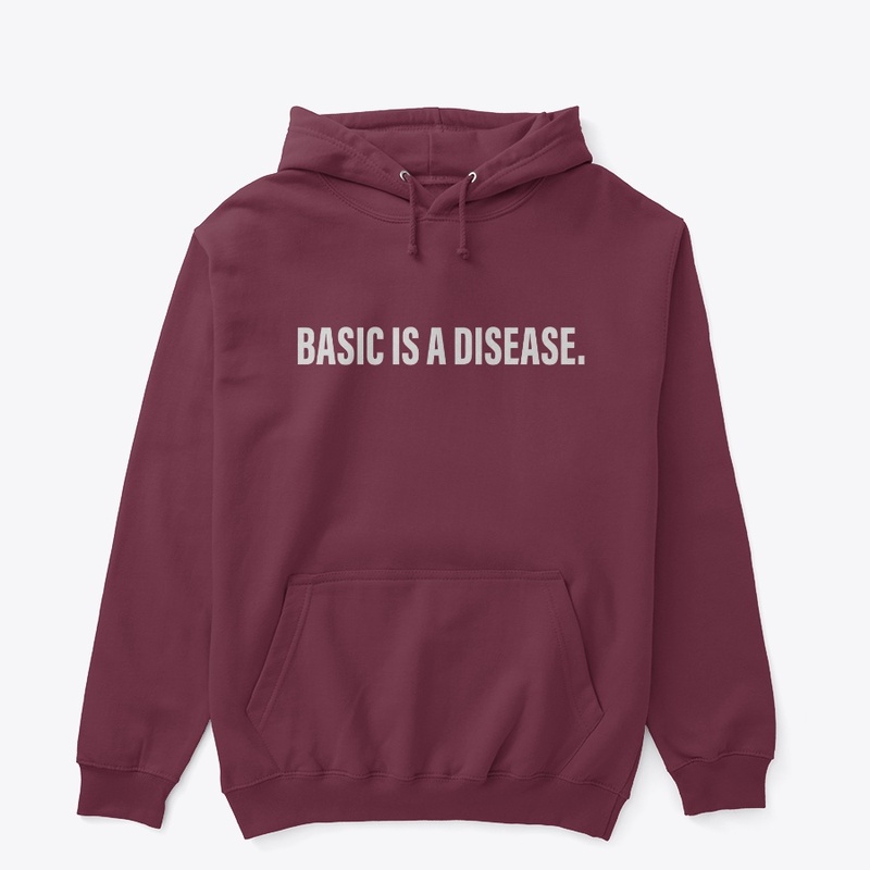 Basic Is a Disease Bold Typography