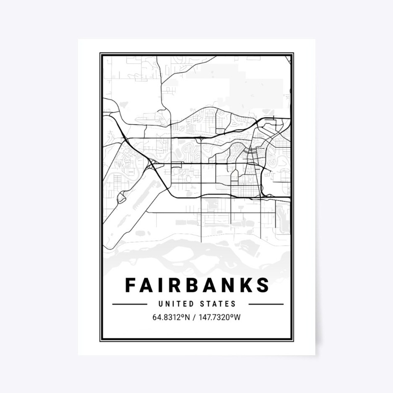 Fairbanks Light City Map