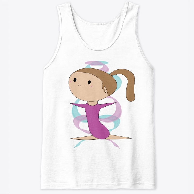 Cute Gymnast in Splits