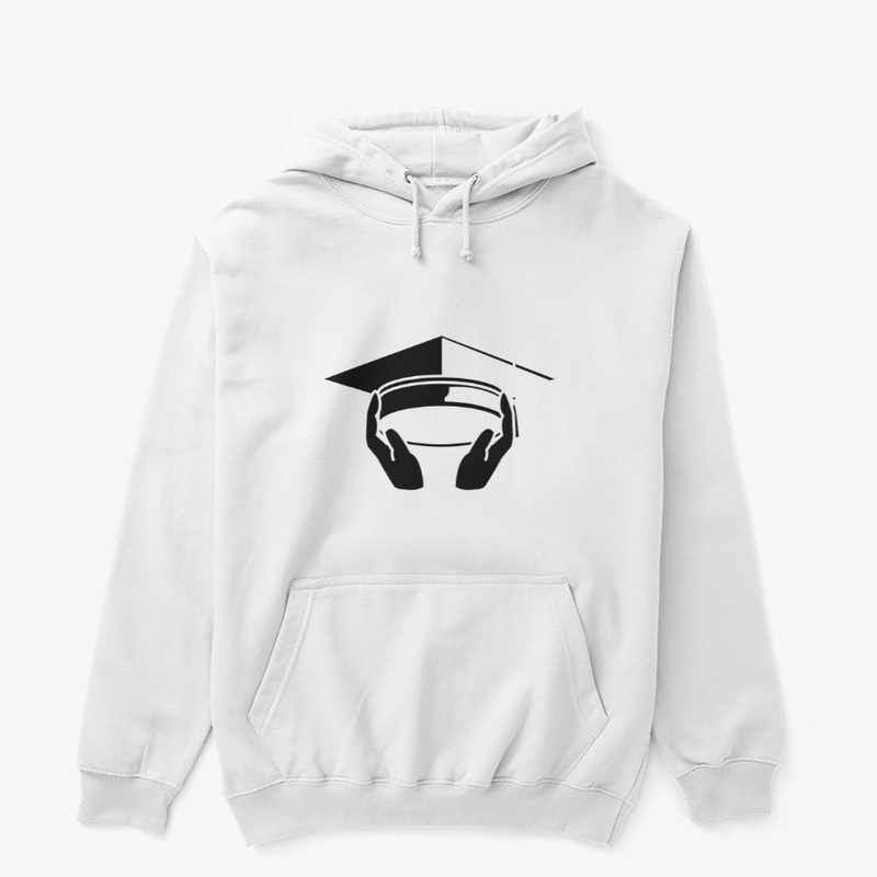 Graduation Cap in Hands Hoodie