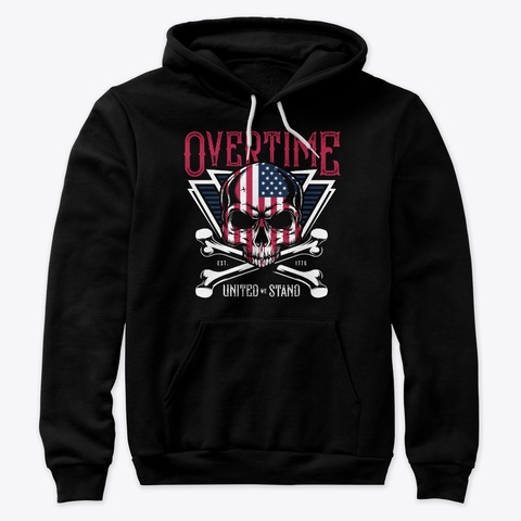 United We Stand Black T-Shirt Front