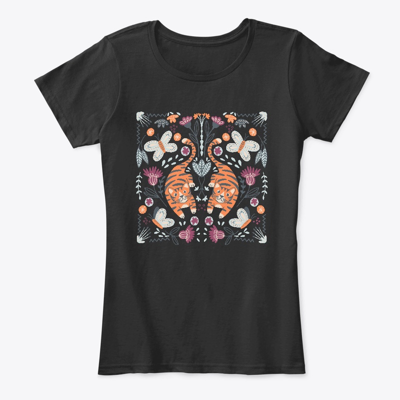 Tigers catching Butterflies