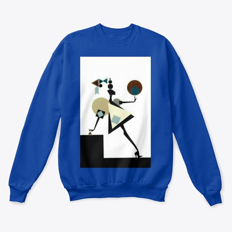 Geometrical craved model illustration 2