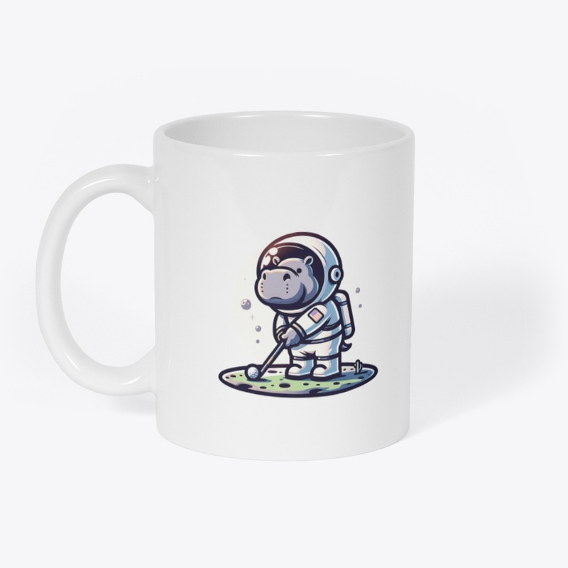  An Intergalactic Swing on the Moon