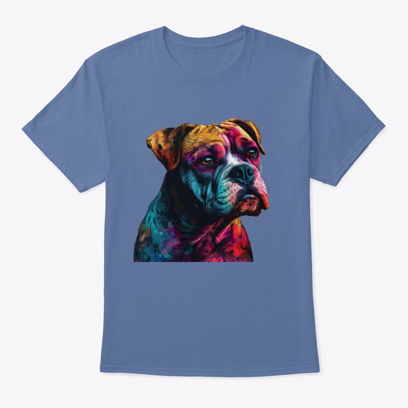 Rainbow Bulldog T-shirt and Hoodie
