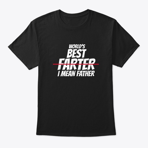 Best Dad Ever Djldh Black T-Shirt Front