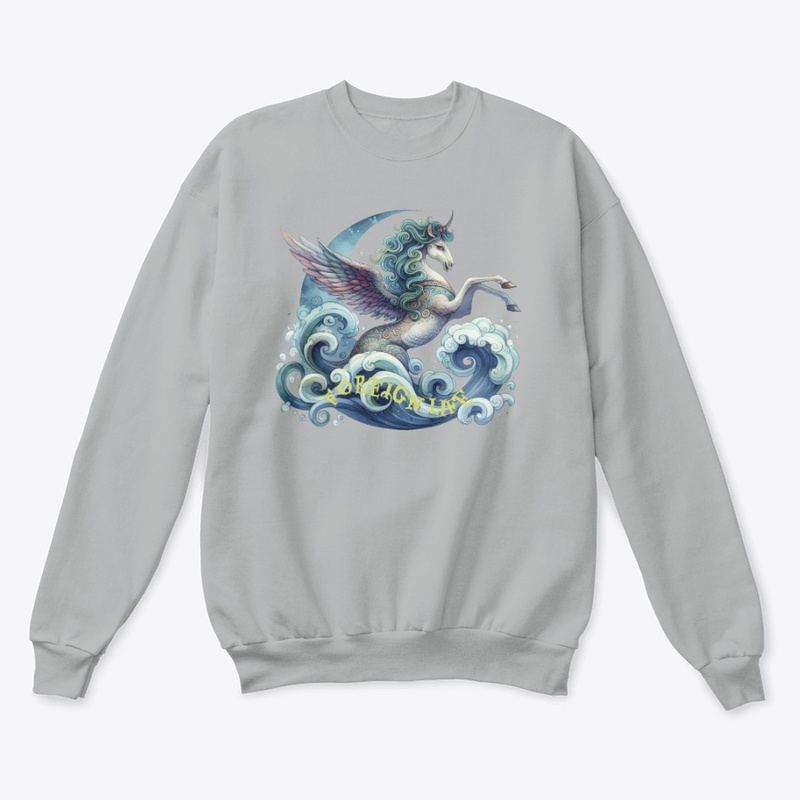 Foreign Life Unicorn with Moon