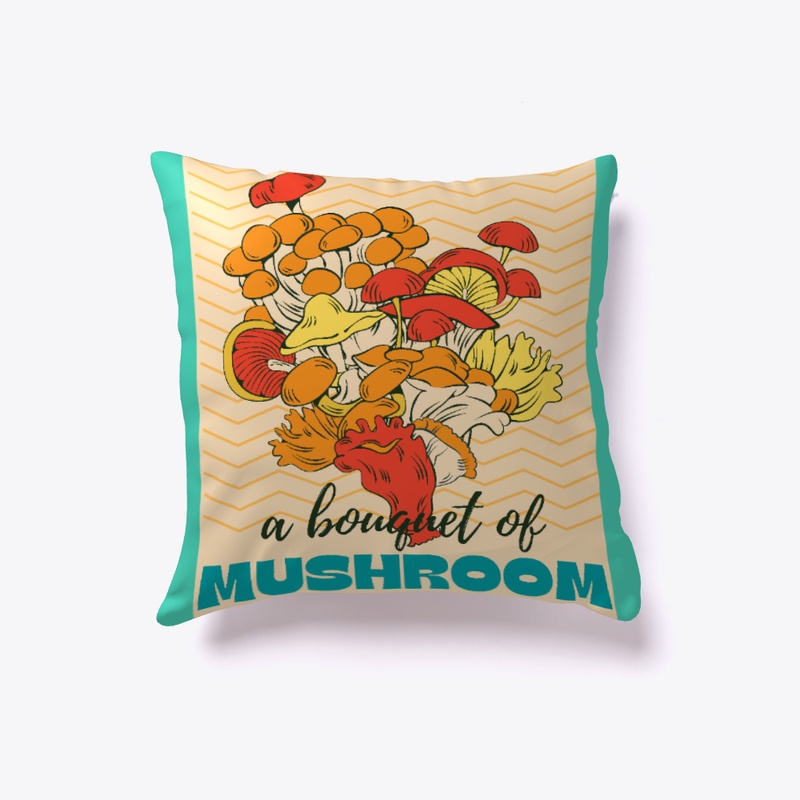 A bouquet of mushroom Yellow pattern