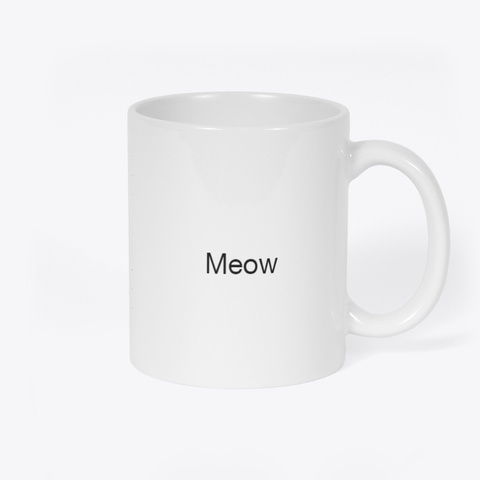 Sasssssy Cat Coffee Cup White Maglietta Back