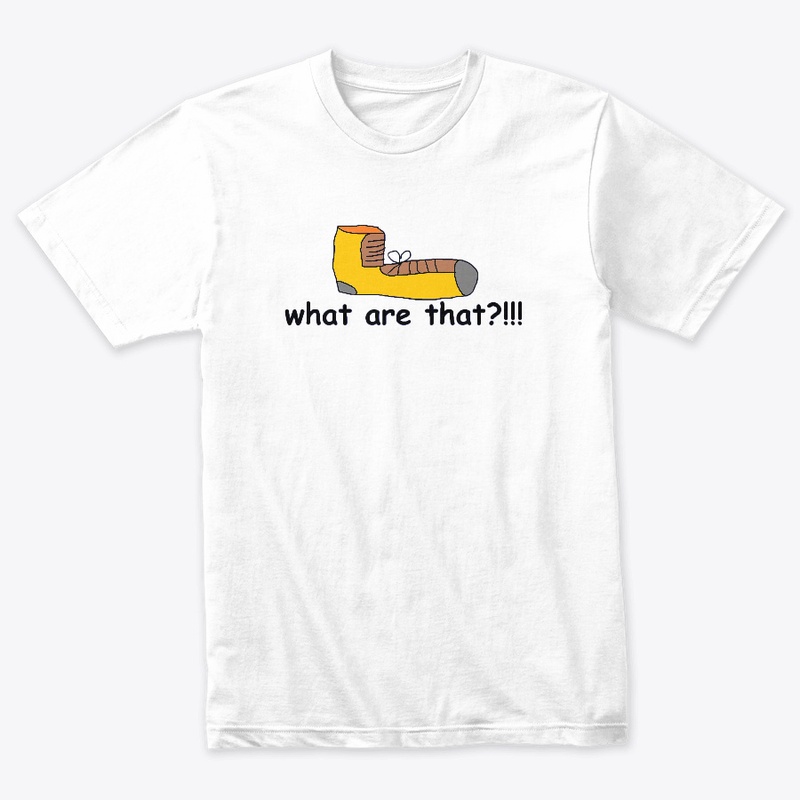 its a shoe... and it says what are that