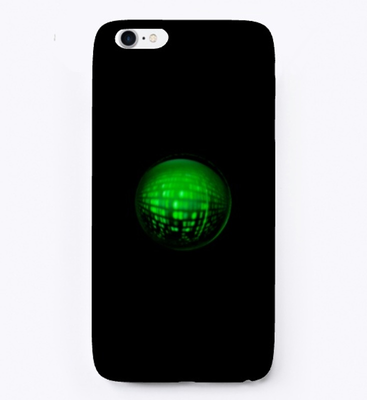 sphere-with a blurry pattern black-N119