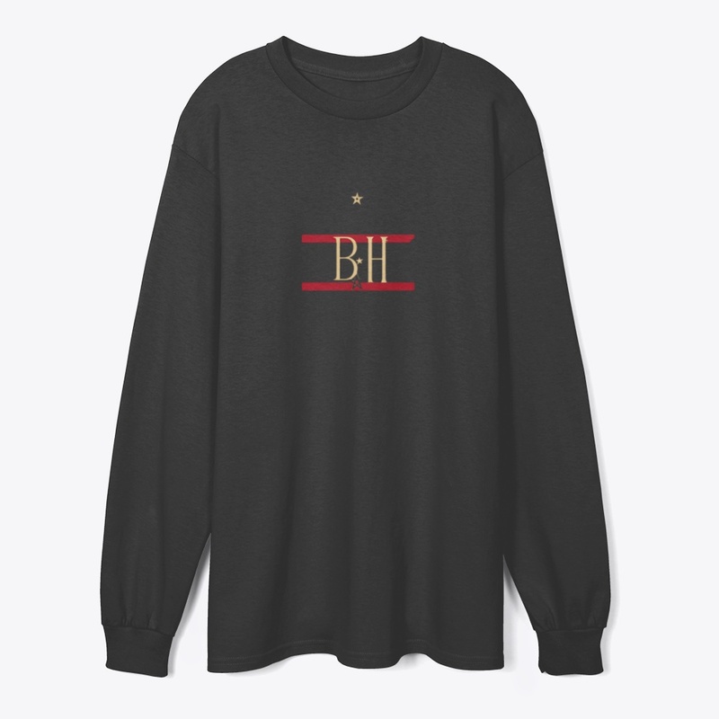 Luxury "BH"  - Stylish Monogram Pattern