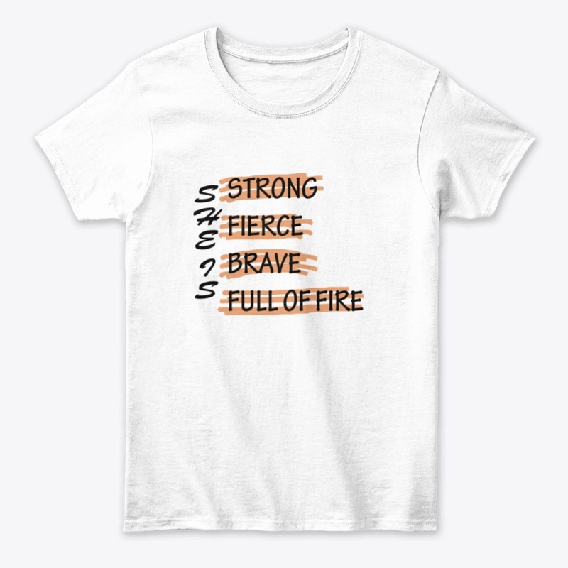 she is strong fierce and brave ++