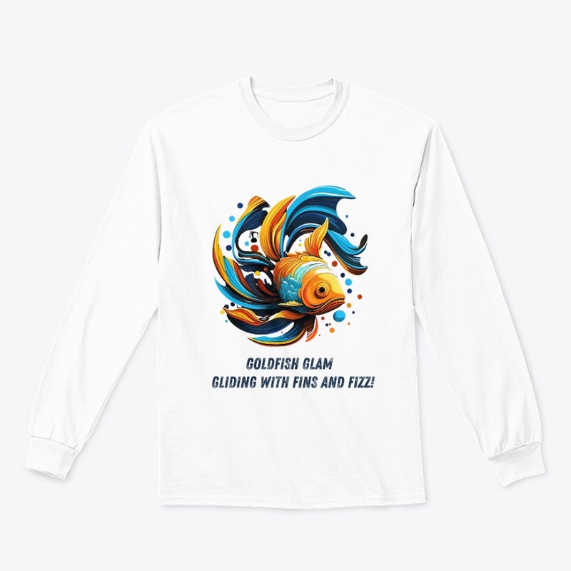 Fins and Fizz: Goldfish Glamour