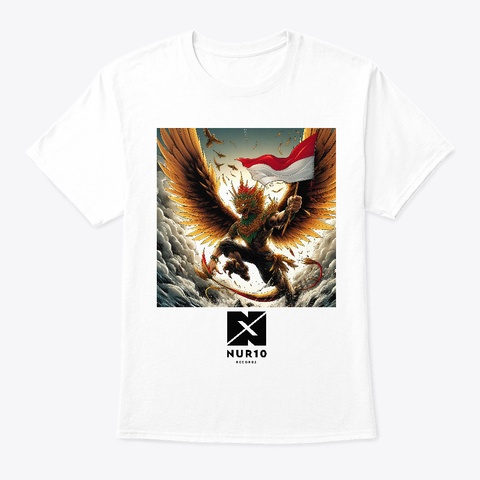 Merdeka White T-Shirt Front