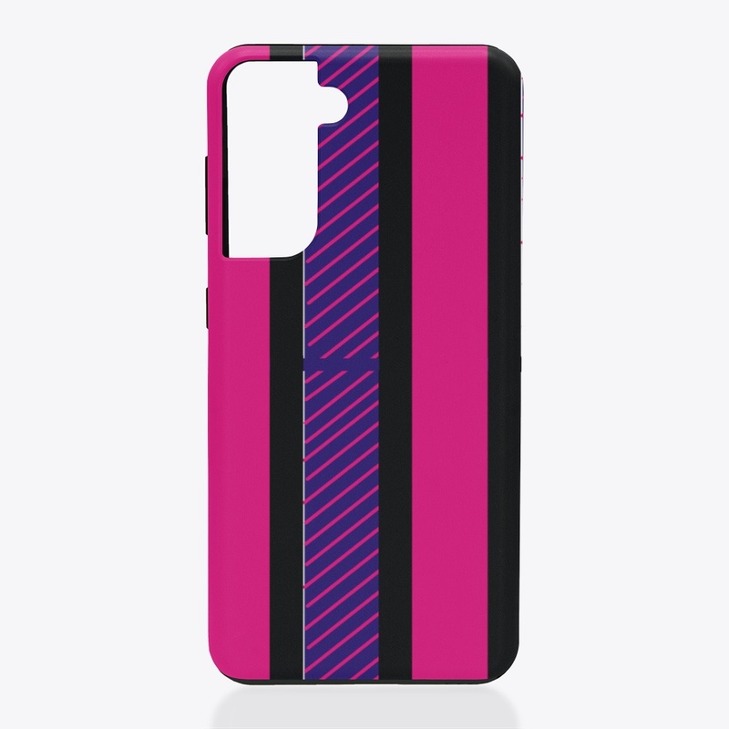 Magenta and Blue Phone cover