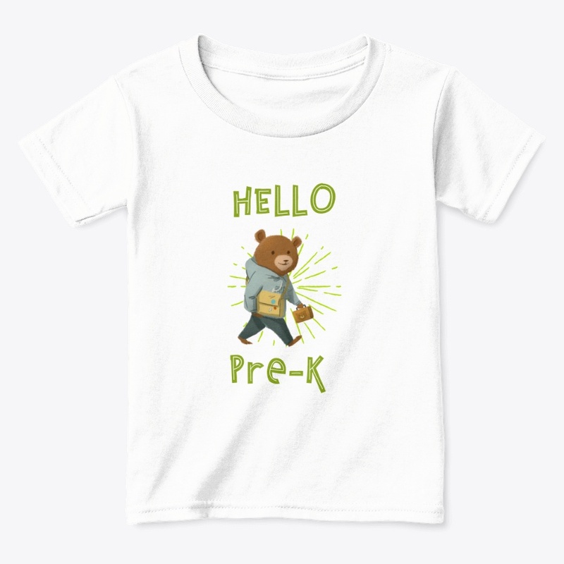 HELLO PRE-K BEAR