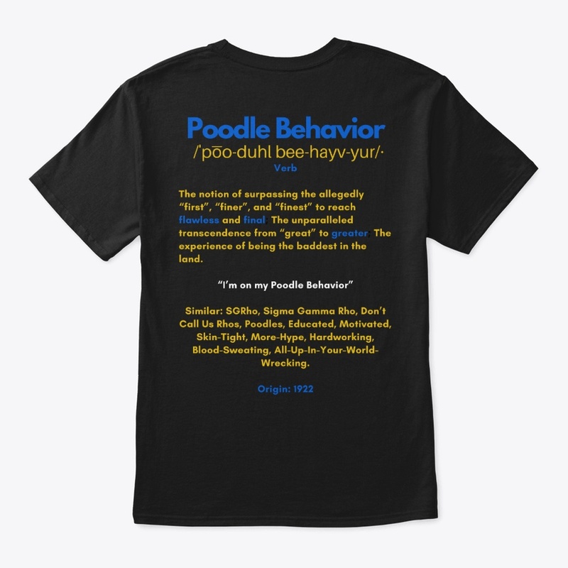 Poodle Behavior D Black