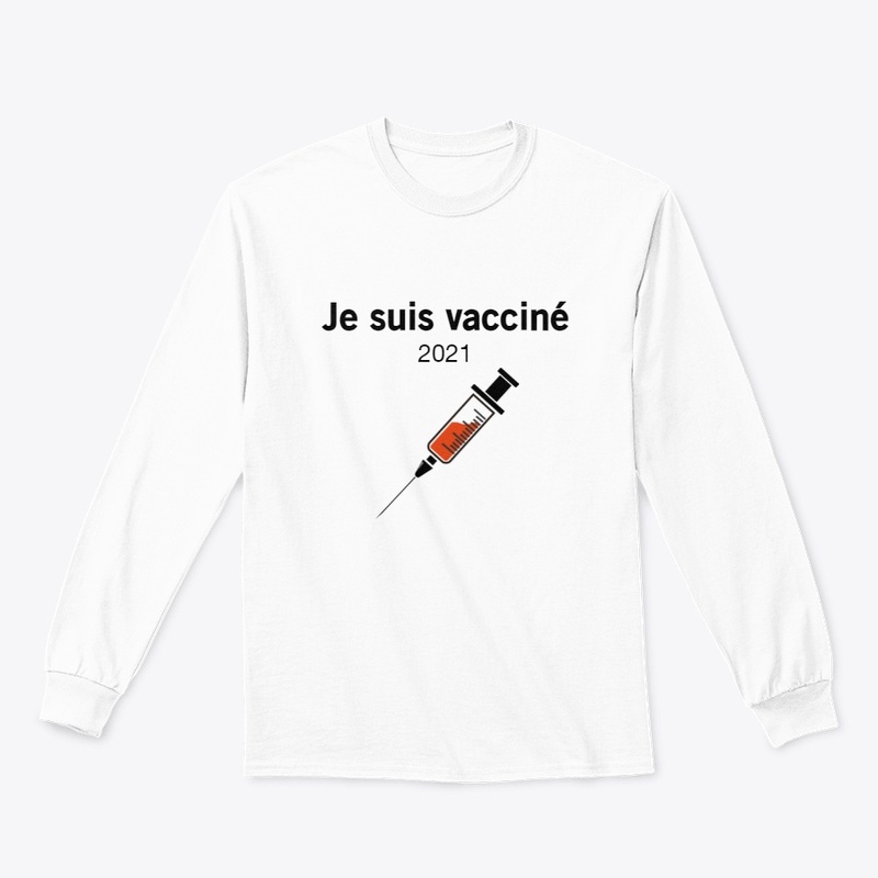 je suis vacciné vaccinated 