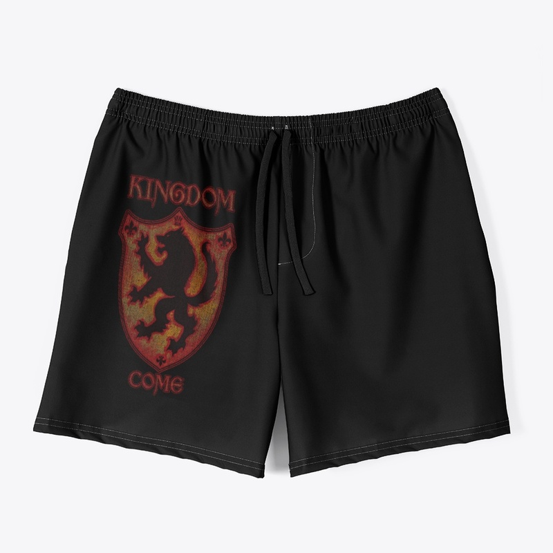 wolf kingdom emblem shield flag