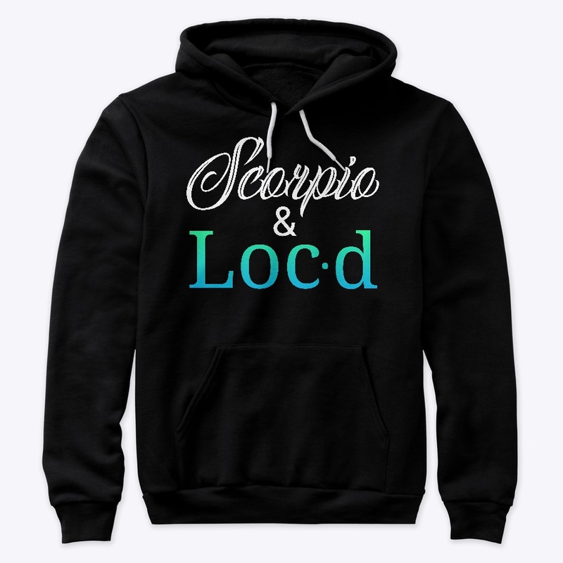 Scorpio & loc'd zodiac tee shirt