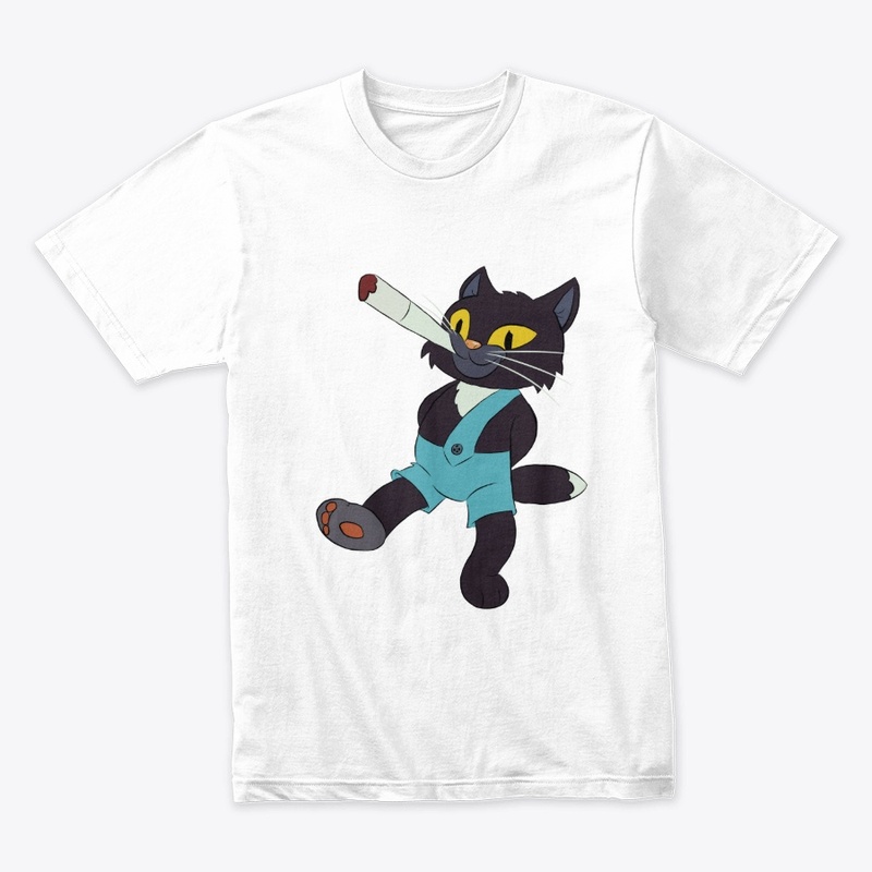 T-shirt Russian bad cat