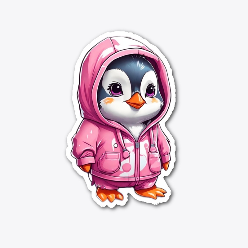 Whimsical Penguin Print Collection