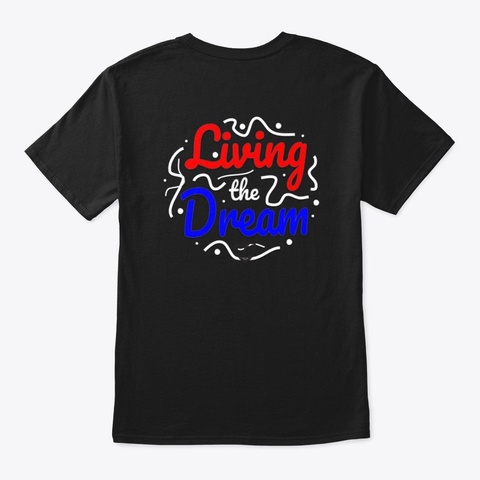 Hdc  Black T-Shirt Back