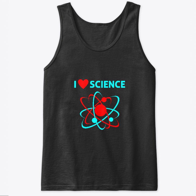 I Love Science with Atom Design