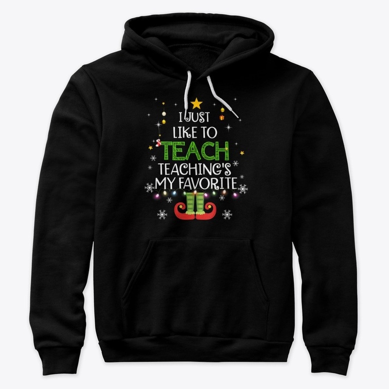 Teacher Elf Christmas shirt