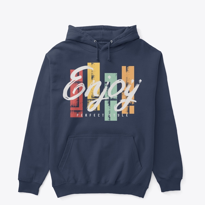 Enjoy Typography Print tshirt