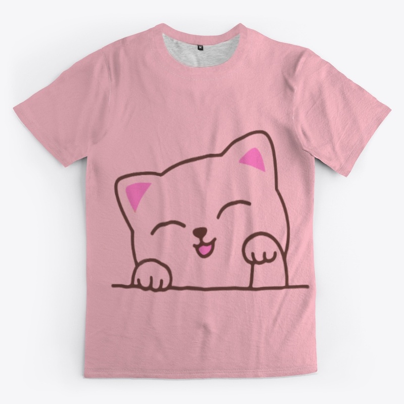 Cute Cat T-shirt for Cats Tee